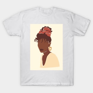 Beautiful Women Mid Century Illustration T-Shirt